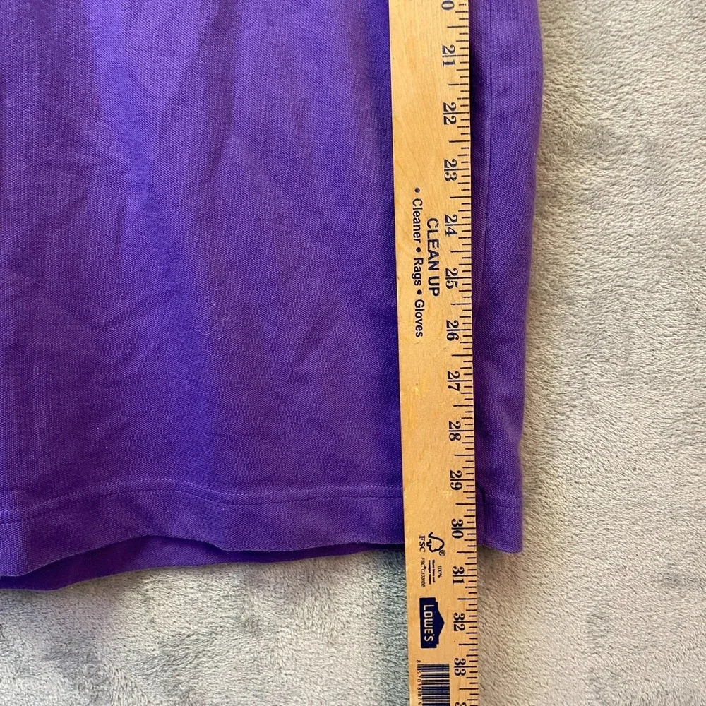 Nike Golf Dri-FIT Purple Short Sleeve Polo Shirt Men's XXL